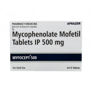 Купить Микофенолата мофетил (Myfocept-500) 500мг таблетки №60 в Белгороде